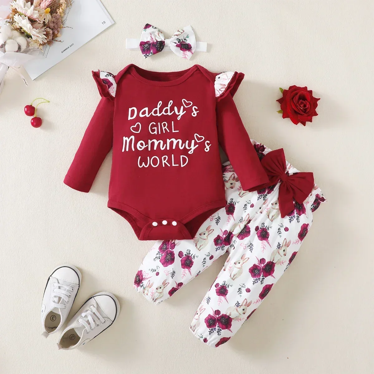 Newborn Clothes 3 Months Baby Cloths Girl Autumn Kids Spring Toddler