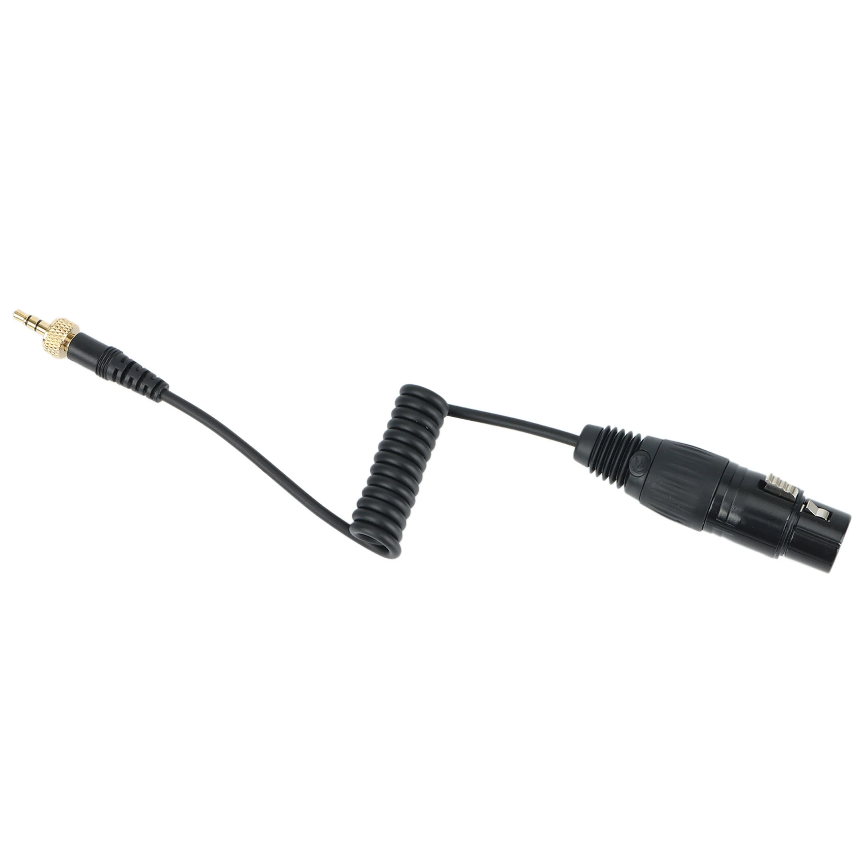잠금 유형 무선 수신기용 암 마이크 출력 케이블, TRS-XLR, 3.5mm-3.5mm