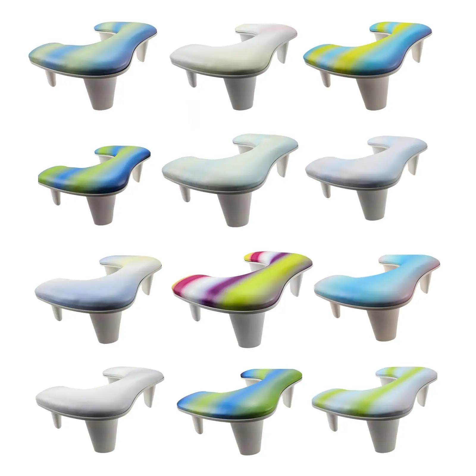 네일 아트 핸드 베개 매니큐어 핸드 레스트 분리형 다리 매니큐어 테이블 매트, 네일 아트 핸드 거치대, 가정용 네일 테크 메이크업 도구