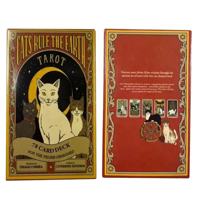 CATS  RULE THE WORLD（ENG.）タロット 78枚セット Cats Rule Earth tarot cards A 78 Oracle English Visions