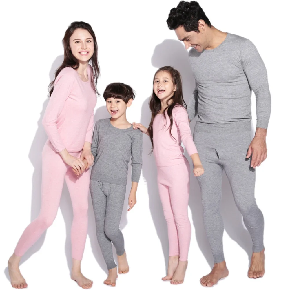 cashmere underwear set women sexy pink thermal wear sets winter clothes thermo lingerie clothing shirt woman top womens inner
