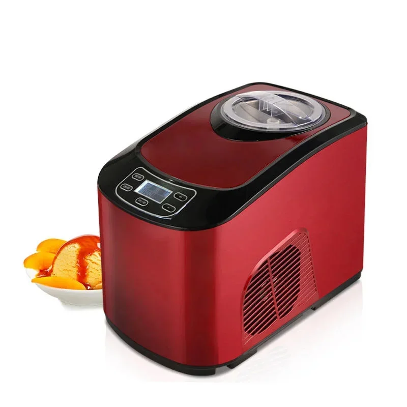 220V 140W Intelligent Automatic Commercial Ice Cream Maker Soft Hard Adjustable Thermostat Keep Cold Household Gelato Machine 2