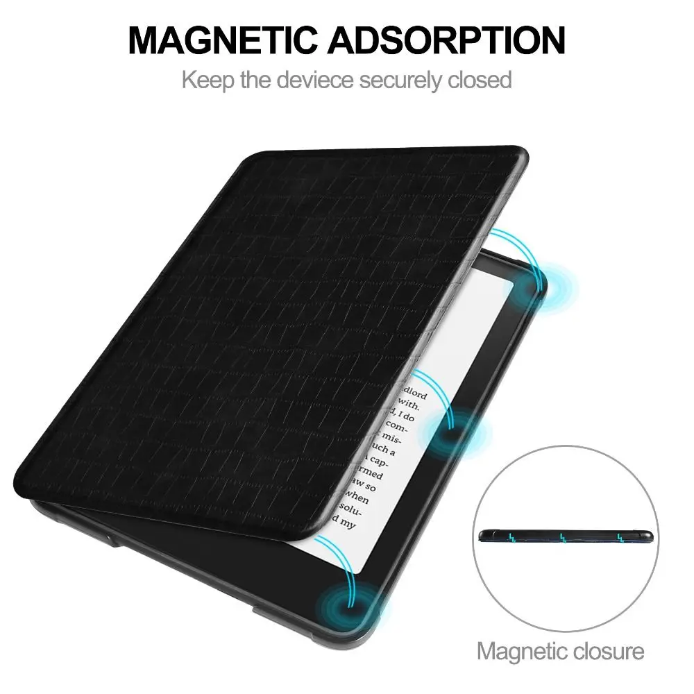 Hand Support e-Reader Case with Auto Sleep/Wake Feature