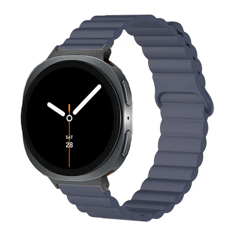 Magnetic Loop Silicone Sport Bracelet Wristband Strap