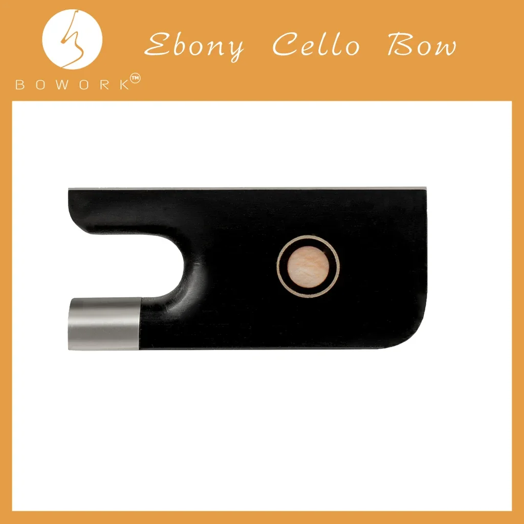 LOOK Bow Frog 4/4 Cello Bow Parts Replacement Accessories VIolin/Viola/Cello Luthier Maker