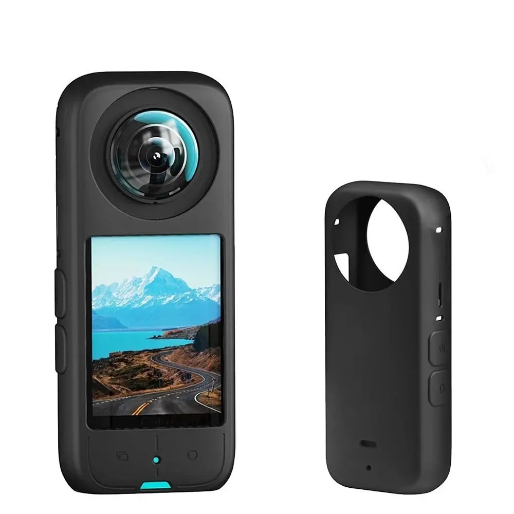 

Крышка для Insta360, силиконовая задняя крышка для Insta360, крышка для объектива Insta360, защита для объектива Insta360