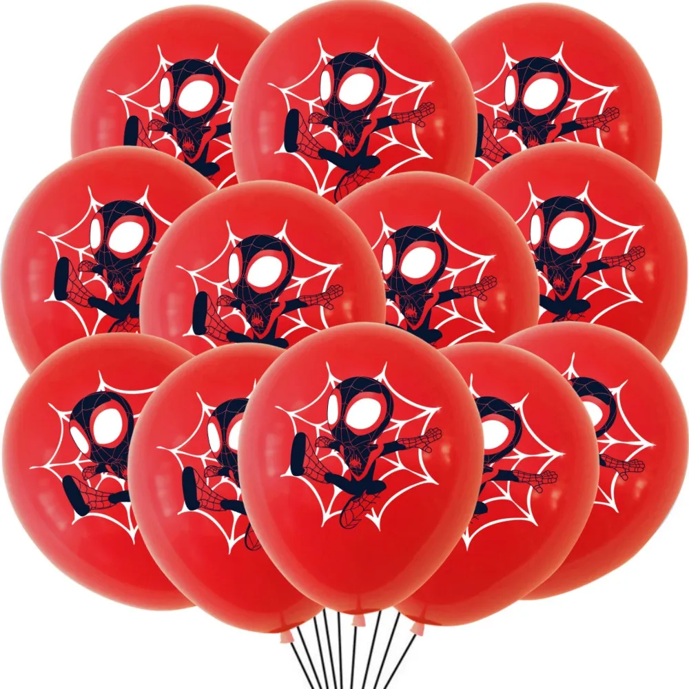 Ballons Géants Spider-Man En Aluminium – Lot 6 Pièces, 55x63cm, Pour Décoration Anniversaire Thème Super-Héros - 8