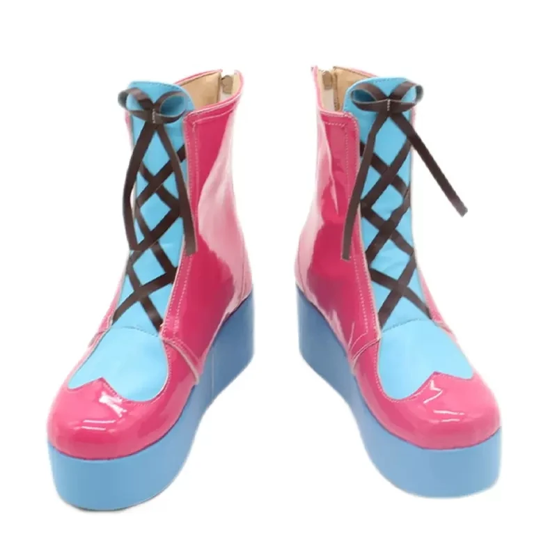 emu アリス 仮装 ｘ３枚 PJSK Otori Emu Cosplay Shoes Wonderlands×Showtime Emu Boots