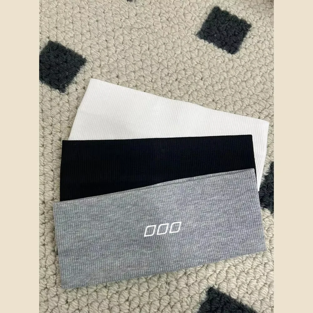 Lorna Jane Solid Color Performance Conquest Wide Hairband Soft Elastic Headband Girls Makeup Sports Yoga VintageHair Accessories