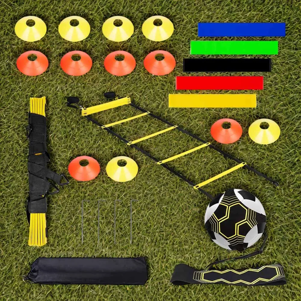 Description Picture 6 of itemAgility Ladder Speed Training Equipment Set 20ft Agility Ladder 12 Soccer Cones for Soccer Football Basketball