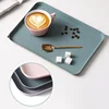 Pink Green Gray Plastic Tray Nordic Rectangular Plastic Tray Storage Serving Tray Kitchen Organizer Kitchen Fruit Dessert Tray 2