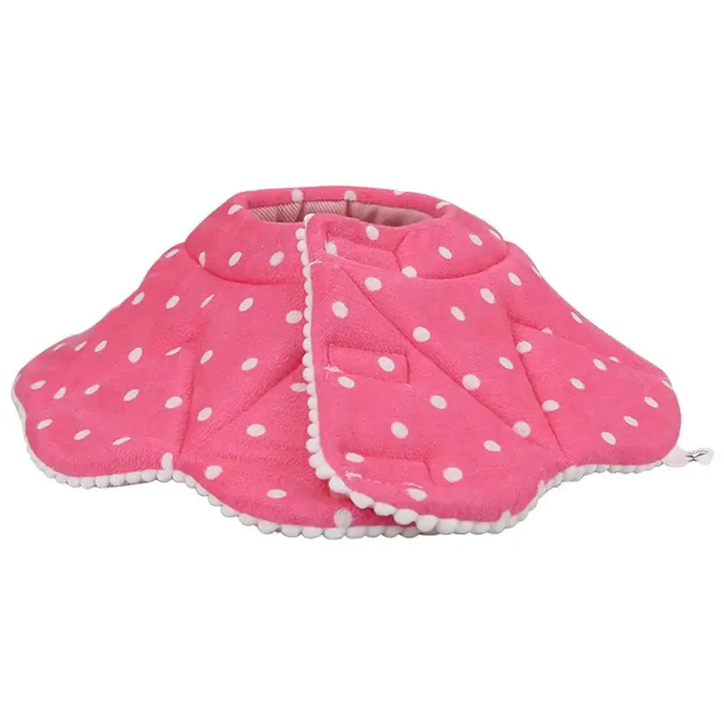 

Мягкий конический ошейник с красочным принтом, конический ошейник для домашних животных, милый Регулируемый уютный мягкий защитный конический ошейник для кошек, котят