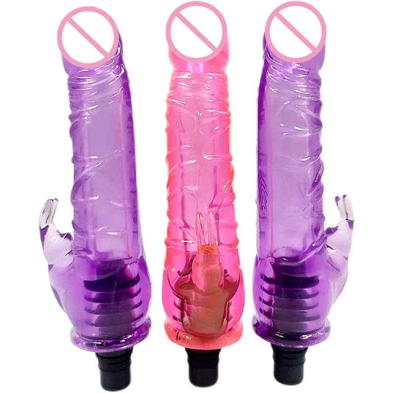 Fun accessories for hot fascia gun Massage head retrofit replacement head dildo G-spot vibration clitoral stimulation