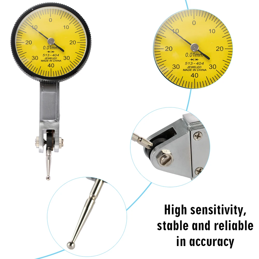 Dial Indicator Gauge Magnetic Holder Dial Bore Gauge Magnetic Stand Base Micrometer Measure Tools Hour Type Indicator Comparator Watch