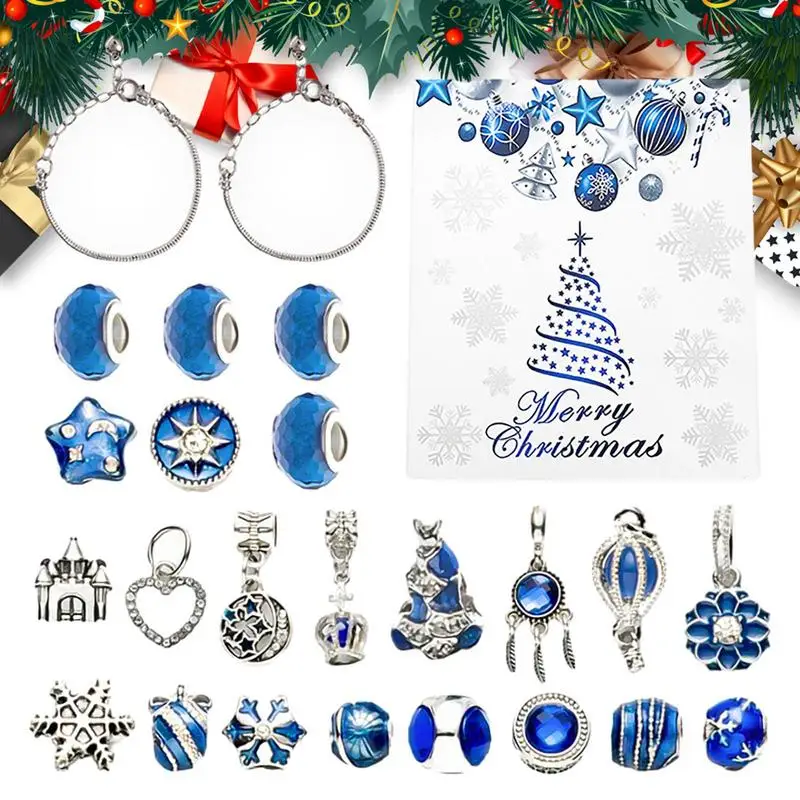 Christmas Advent Calendar Fantasy Gift Advent Calendar For Girls Children Navidad 24-Day Countdown Gift For Kids Noel Decoration