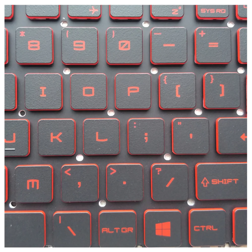 Teclado Retroiluminado Árabe us ar para Msi Ms16jd Ms-16je Ms-16jf Ms-16p6 Ms-16u1 Ms-16u4 Ms-1799 Inglês V143422ak V143422k1 Novo - Imagem 2