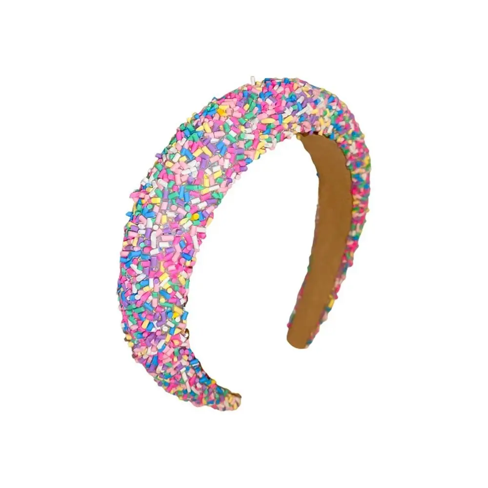 

Star Donut Headband Sweet Face Wash Make Up Hair Hoop Korean Style Candy Color Female