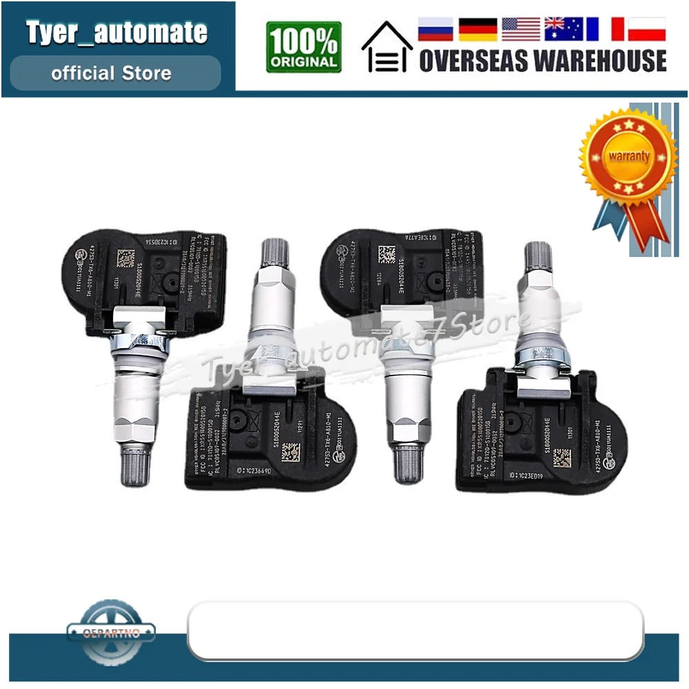 42753-TX6-A81 42753-TX6-A810-M1 Ÿ̾ з  TPMS  315MHz 2012-2015 Acura ILX