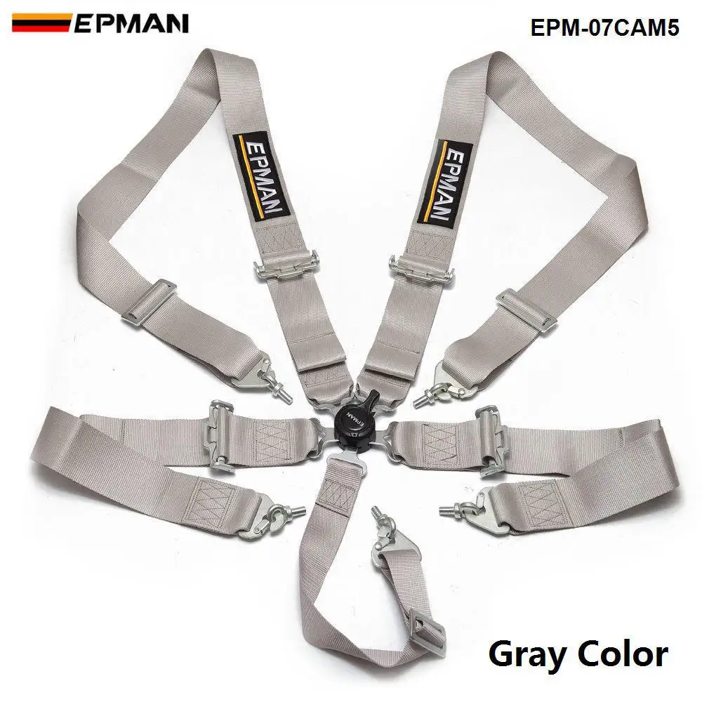 5-Point Safety Harness Camlock 3 In Strap Seat Belt/Belts