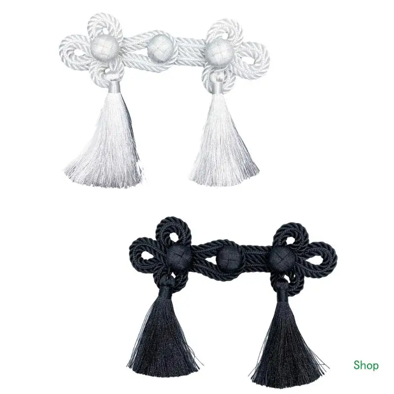 Dropship Chinese Fringe Sewing Button Cheongsam Buttons Exquisite Craftsmanship Suitable for Fashion Enthusiasts of All Ages