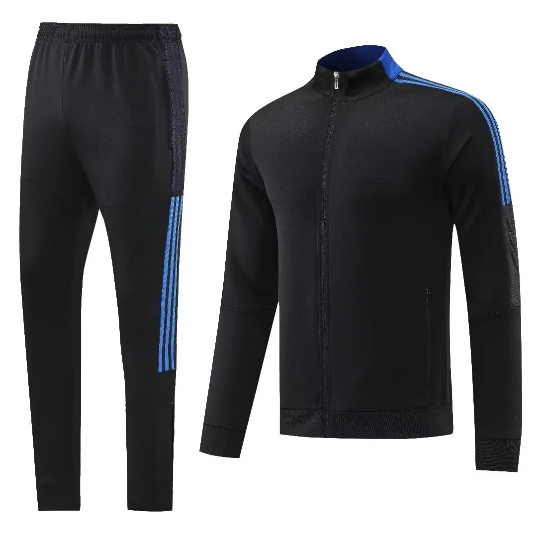 American Men sports set soccer Fans Jacket Training wear games Jerseys football Kit Tops and trousers Leisure