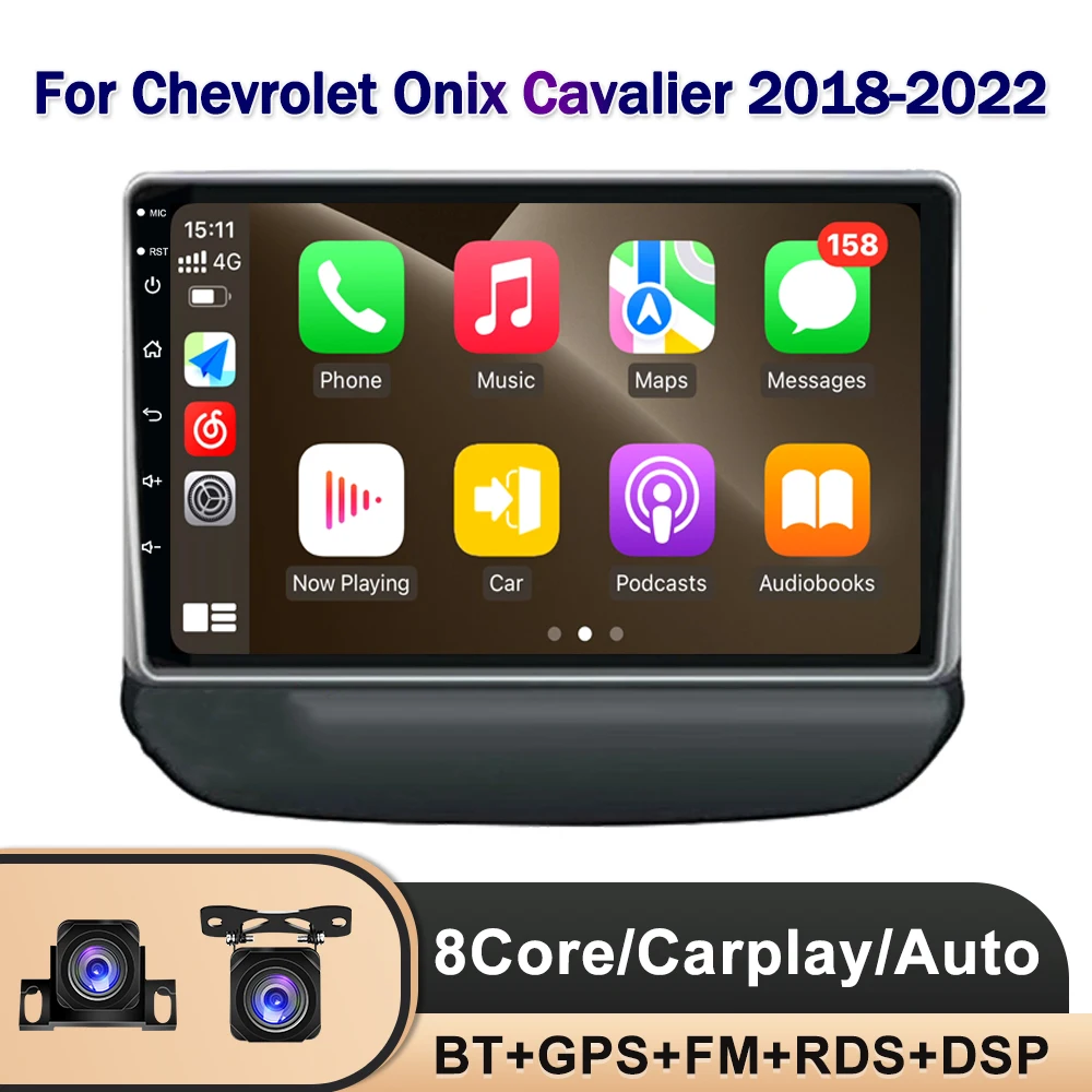 

Android 13 For Holden Chevrolet Onix Cavalier 2020 2021 Car Radio GPS Navigation WIFI 4G FM AM DSP BT Carplay Multimedia Player