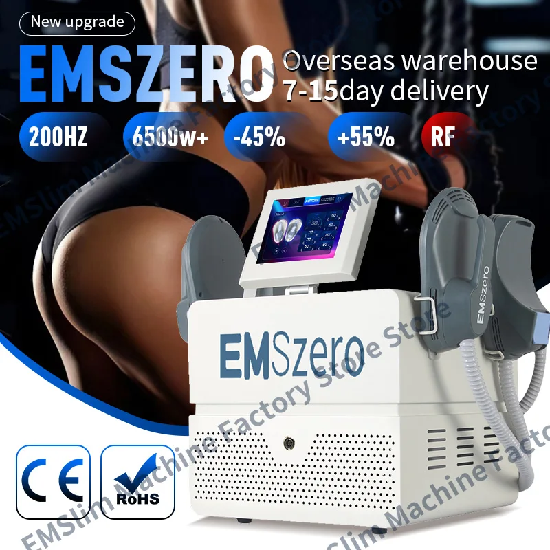 

2024 EM Body Slimming Muscle Stimulator Professional Ems zero NEO RF Machine EMSZERO 6500W Ultra Sculpt Therapy Hiemt