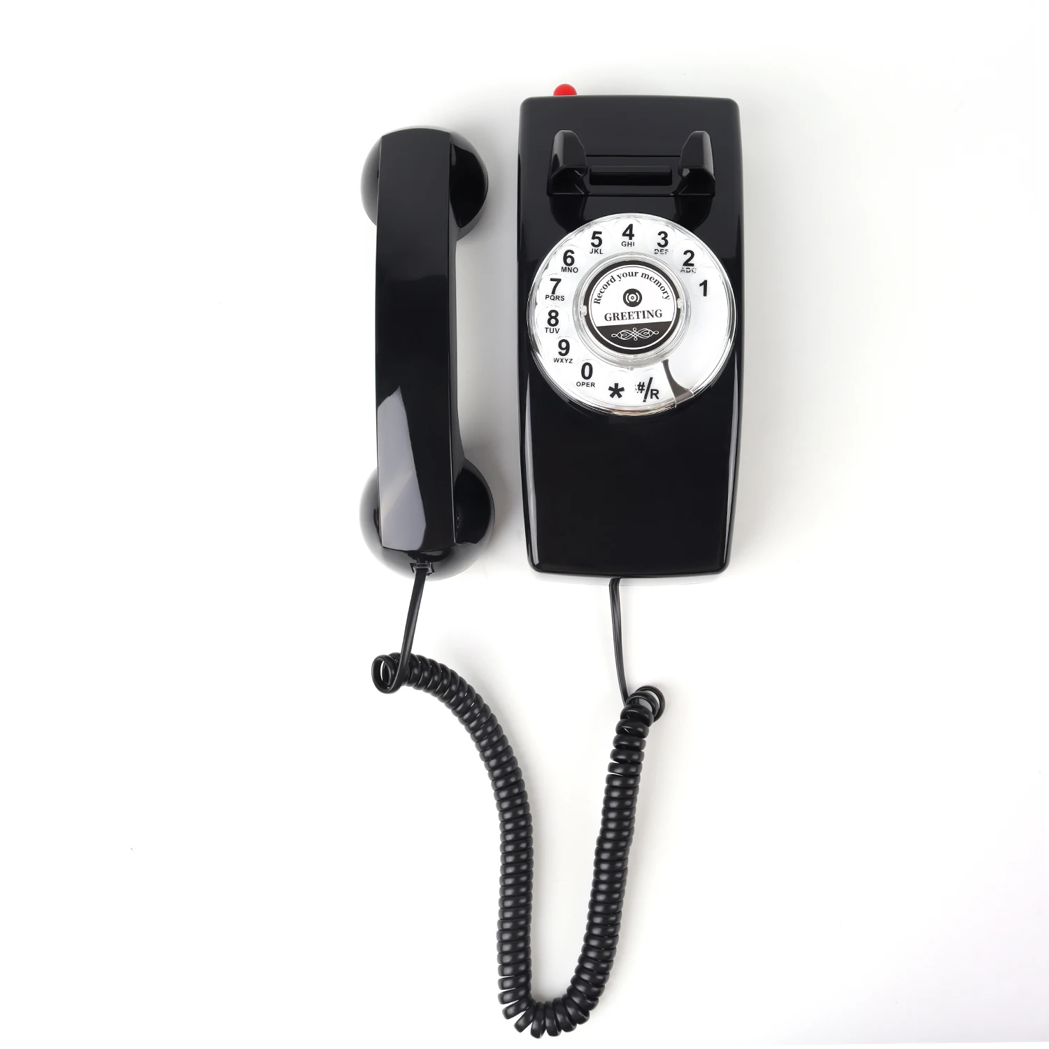 Wall Mounted Audio Guest Book Phone Audio Guestbook Phone Message Voice Recorder Vintage Wedding Party