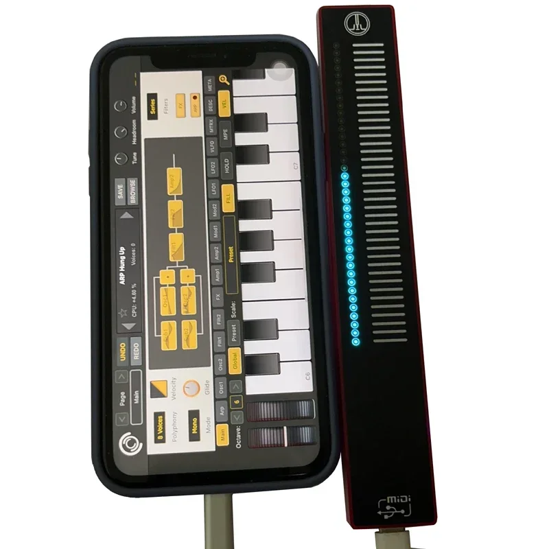 Lusya Usb Midi Deslizante Touch Controller Volume Controller para Hifi Audio - Image 2