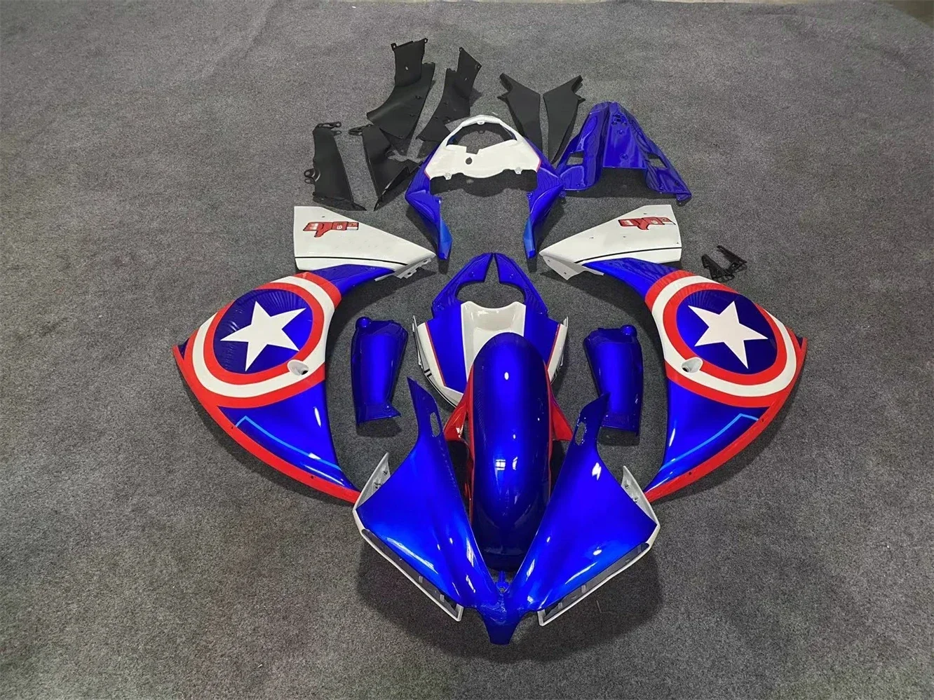 

Motorcycle Fairing Kit ABS Injection Full Body Protective Shell Guard Plate Bodywork For YZF R1 YZFR1 2012 2013 2014