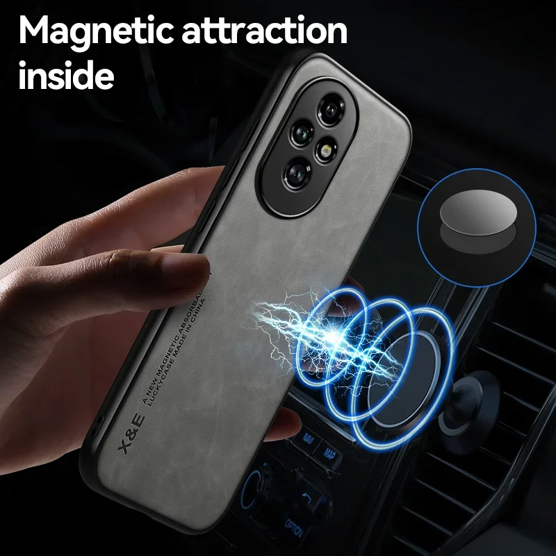 Shockproof Phone Case with Built-in Magnetic Holder - Enhanced Protective Cover