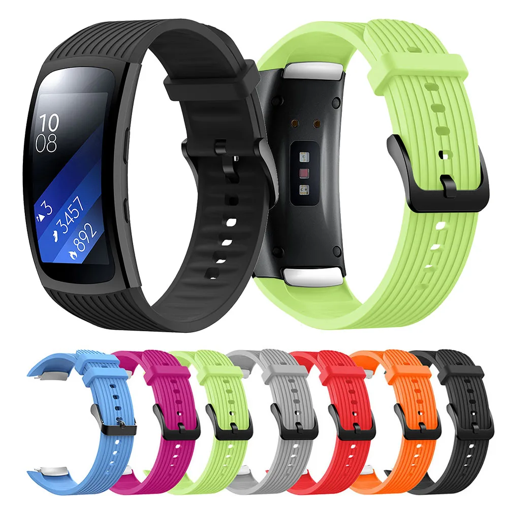 Silicone Strap For Samsung Gear Fit2 Pro Bracelet Wristband for Samsung Gear Fit 2 SM-R360