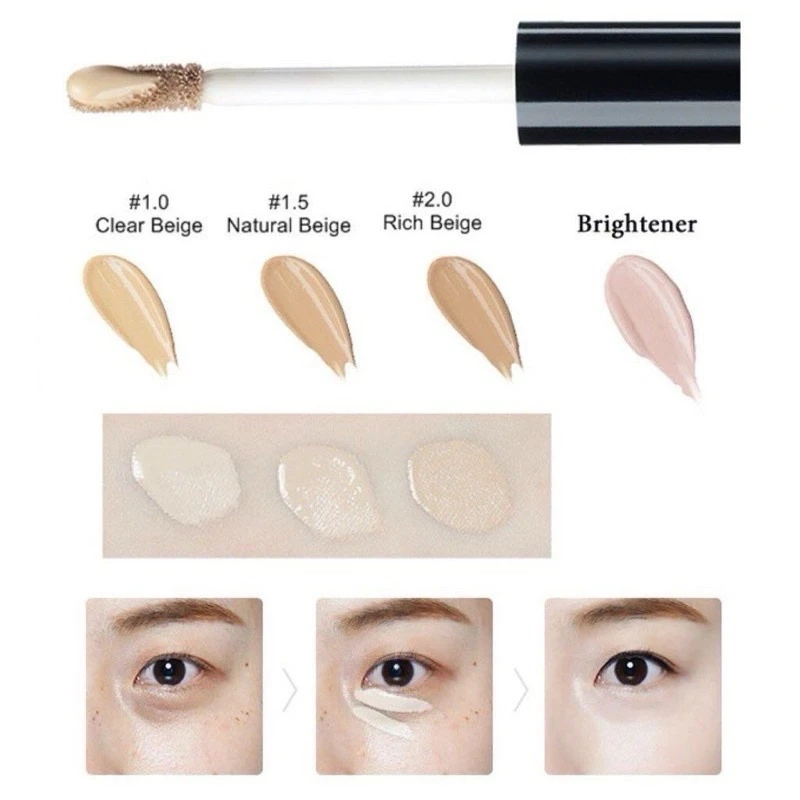 Makeup Concealer Face Concealer Pen The Saem Cover Perfection Tip Concealer 6.5g 0.2 0z