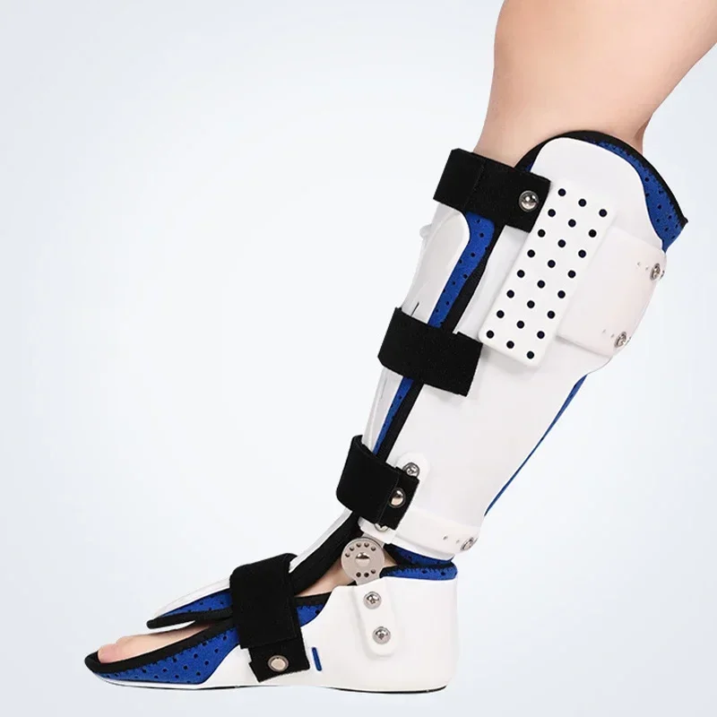 Ankle Brace Foot Drop Corrector Ankle Joint Varus Valgus Calf Fracture Fixer Breathable Leg Feet Support Left Right