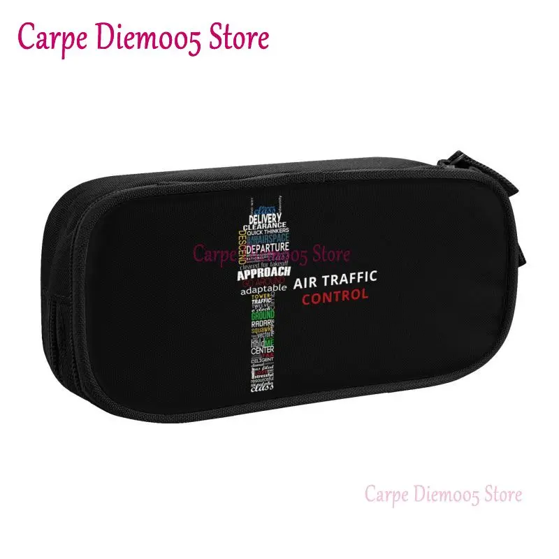 Aviator's Dream Large Capacity Pencil Case - Flight Simulator Design School Accessory