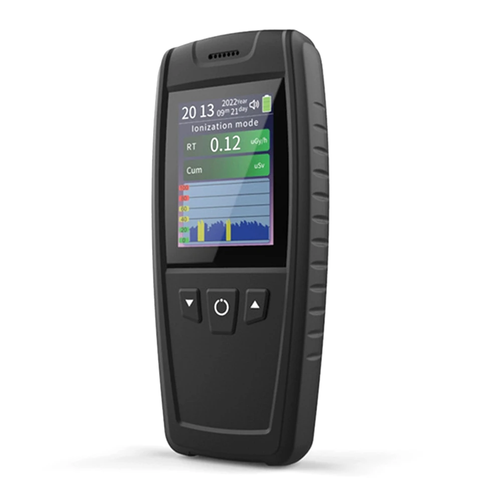 

Geiger Counter Nuclear Radiation Detector Portable Ionizing Radiation Tester Multiple Radiation Dose Rate Units DM162