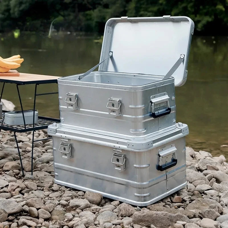 AluminumAlloyCarSUVSelfDrivingTravelStorageBoxOutdoorCamping