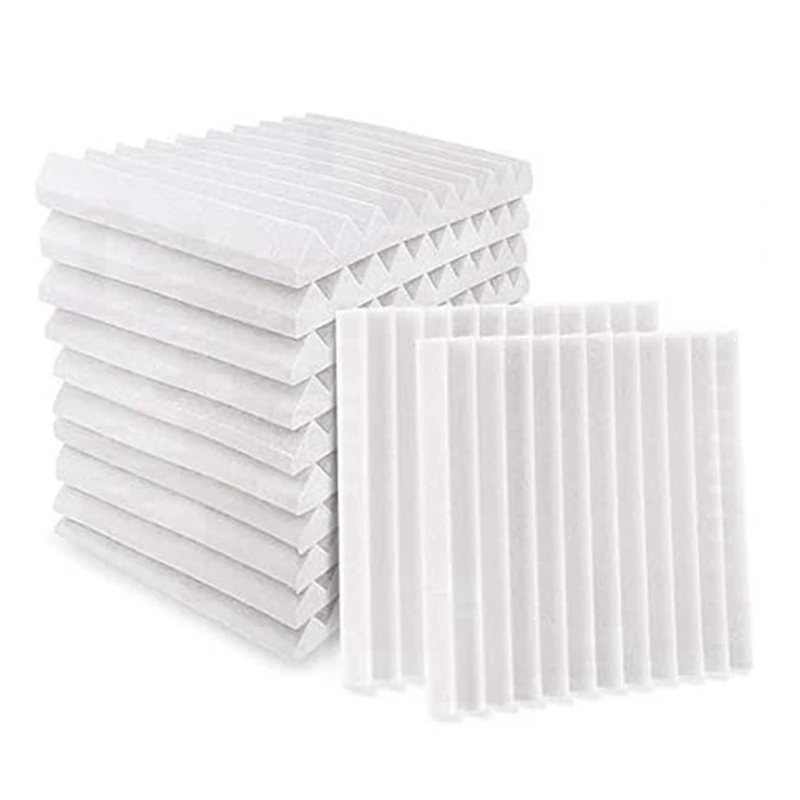 

Акустическая пенопластовая панель, звукоизоляционная настенная панель для студийной фотосъемки, 24 шт., 2,5x30x30 см