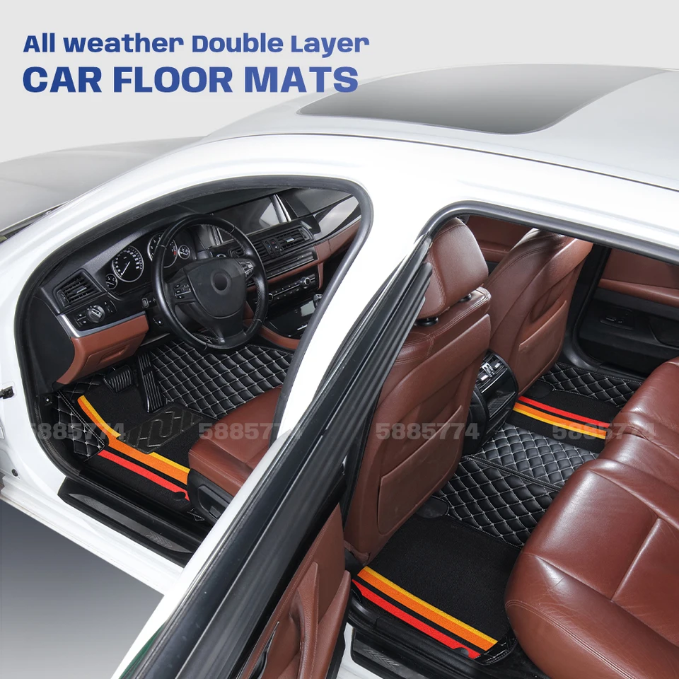 Accessori Interni BMW 6 F12 Cabrio: Tappeto Velluto Beige Guida