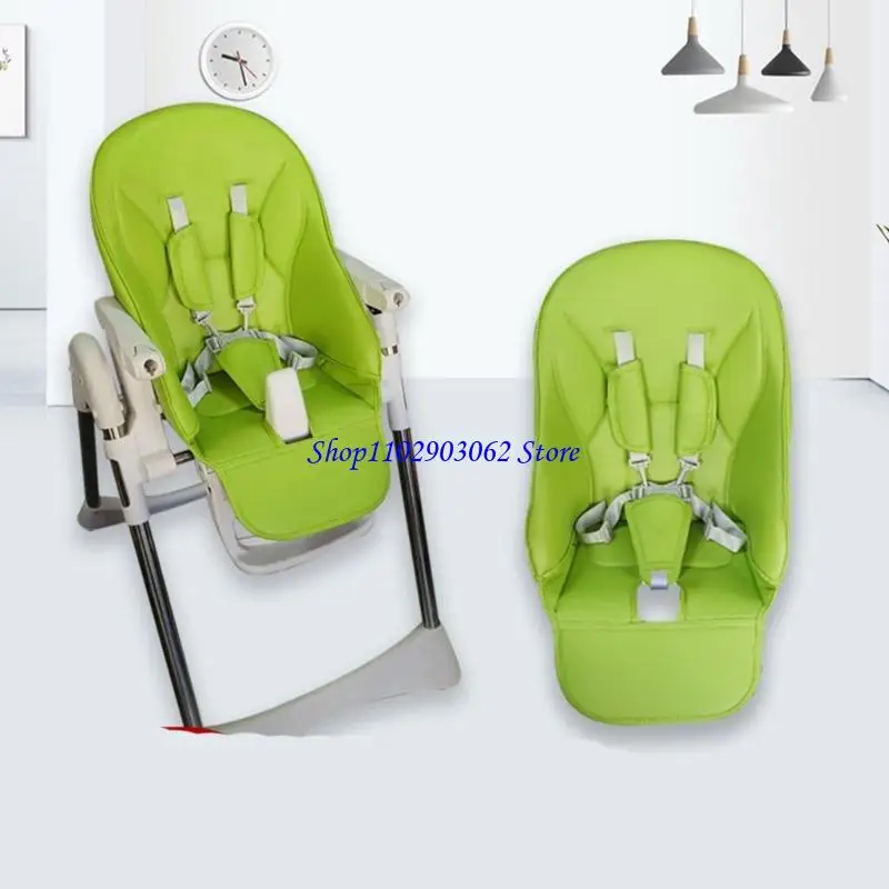  수유 의자 PU 가죽 어깨 패드를위한 B5XB 5 점 조절 가능한 안전 벨트