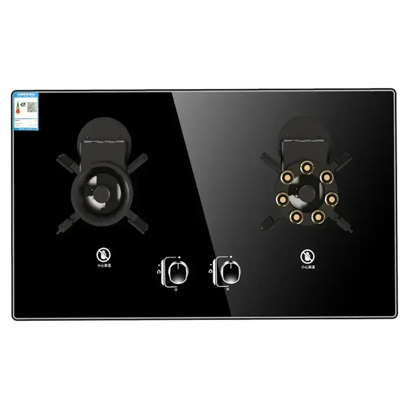 New home gas cooking stoves, which are built - in desktop double - burner stoves for natural gas and liquefied gas. 5