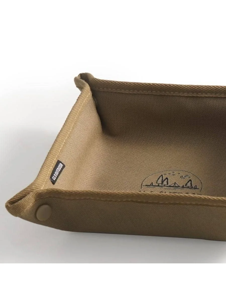 Camping Organizer Tray 1pc Portable Camping Organizer Tray-Compact Home and Travel Storage Box for Clutter-Free Camping
