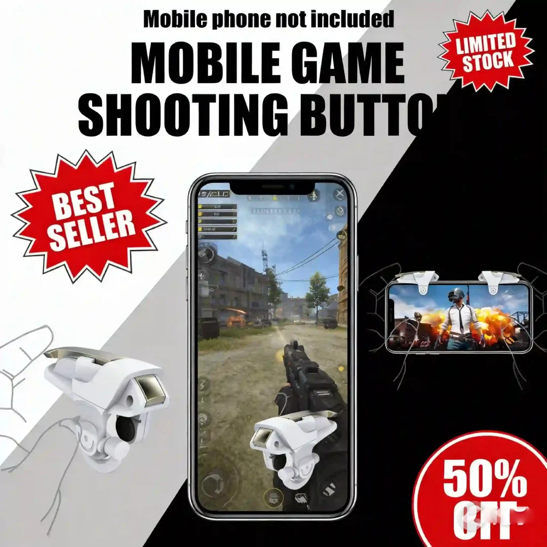 화려한 컬러의 e스포츠 게임 컨트롤러, 새로운 PUBG 게임 트리거, 민감한 버튼, 모바일 슈팅 보조, 미끄럼 방지, 지연 없음, 고성능
