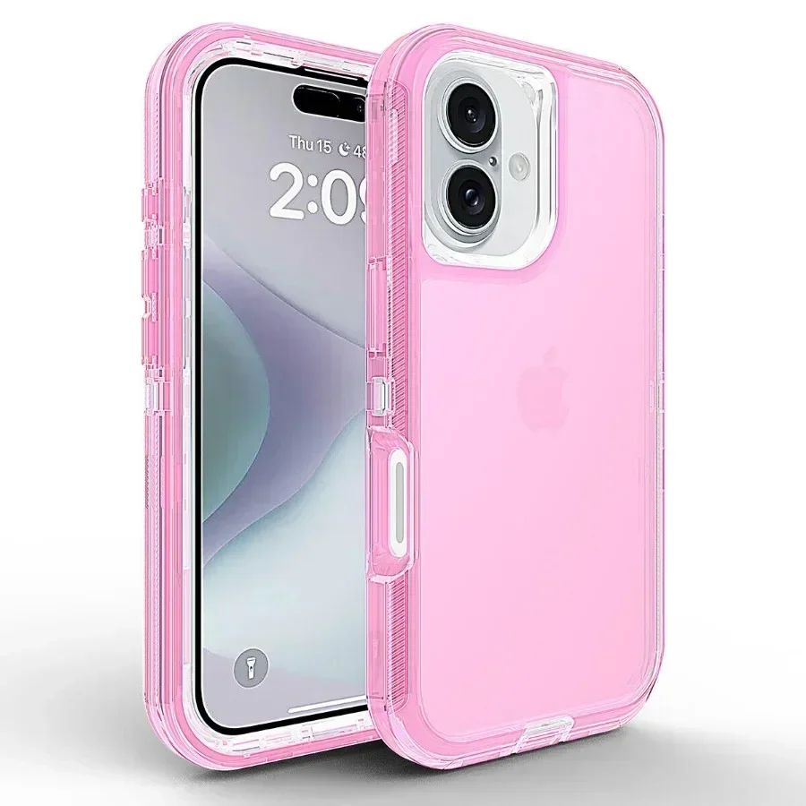 Premium 3-in-1 Hybrid Armor Phone Case - Shockproof Rugged Protection Cover
