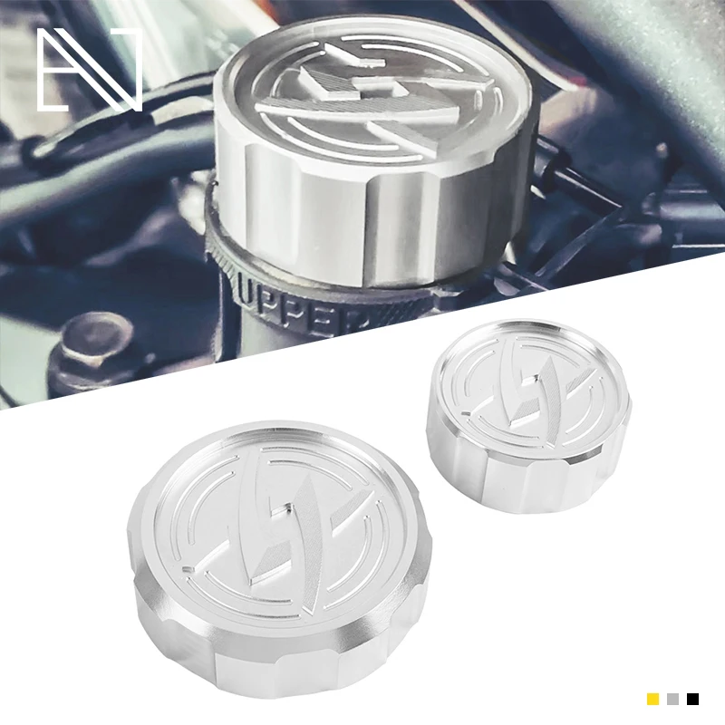 

Motorcycle Front and Rear Brake Fluid Reservoir Cover for Kawasaki Z900RS 2018-2023