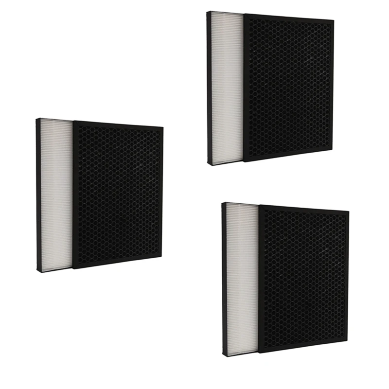 

Фильтр очистителя воздуха 3X + фильтр с активированным углем для фильтра HEPA AC1215, AC1214, AC1210, AC1213