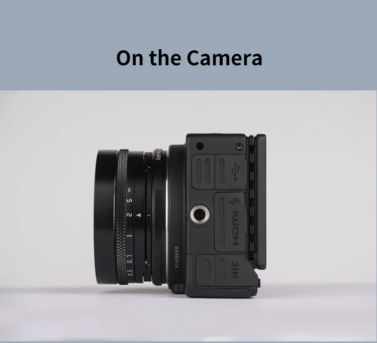 18mm F8Monture Sony e (FE)AstrHori 18mm F8 Tilt Shift Lens Full Frame Ultra Wide Angle Lens