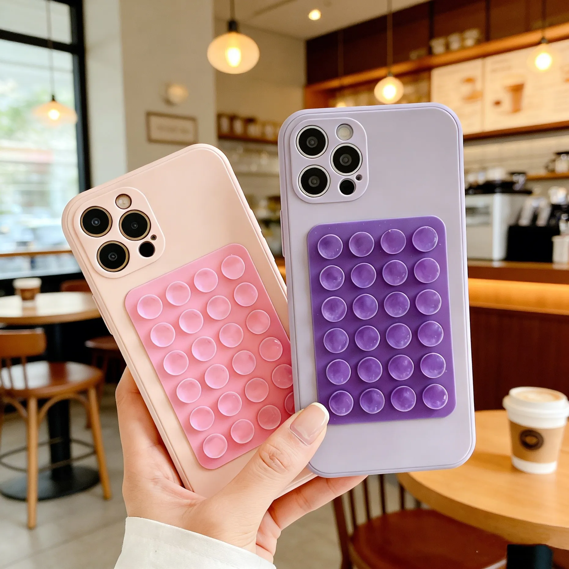 Universal Soft Silicone Suction Cup Phone Holder Cover