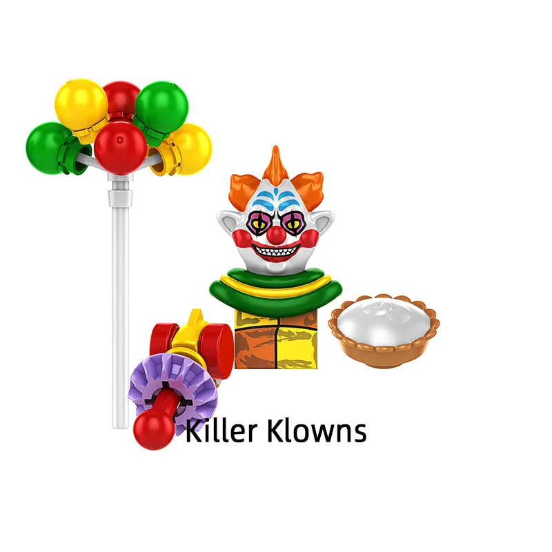 우주 공간 모델 블록의 킬러 Klowns MOC 벽돌 세트 선물 어린이를위한 장난감 TP1001