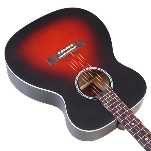 Guitare Acoustique 40 Pouces 6 Cordes Guitare Folk En Bois D'épicéa Bon  Vernis - Guitare - AliExpress